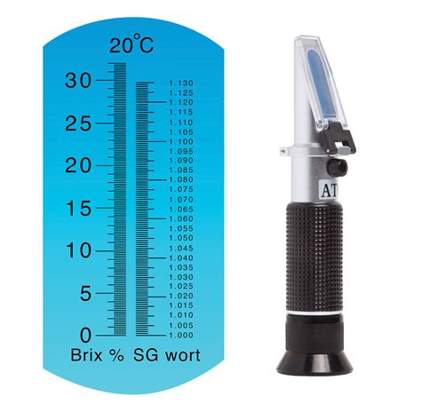 beer refractometer calculator|how to use brix refractometer.